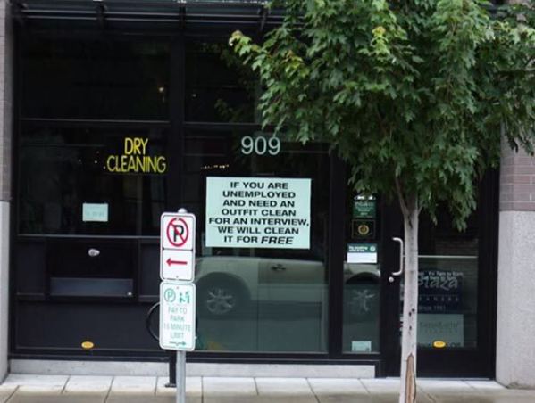 Free Dry Cleaning
