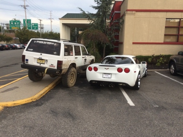 Two Parking Spaces