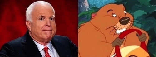 John McCain as Mr. Busy