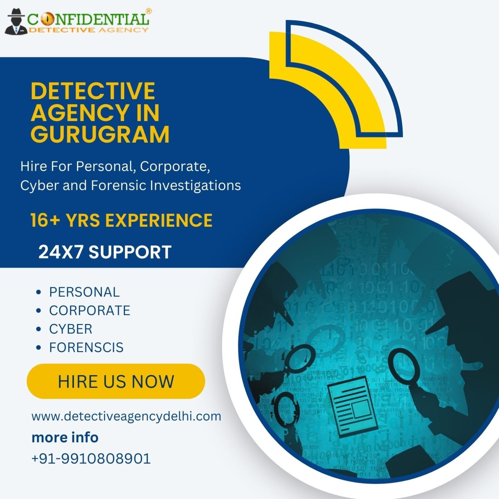 Consult with Best Detective Agency in Gurugram to solve your Problems