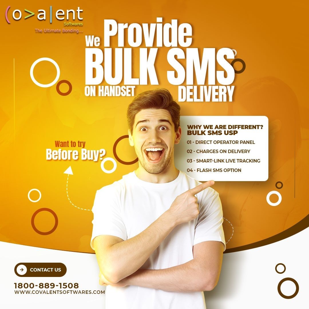 Bulk SMS Provider in Ahmedabad | Covalent Softwares