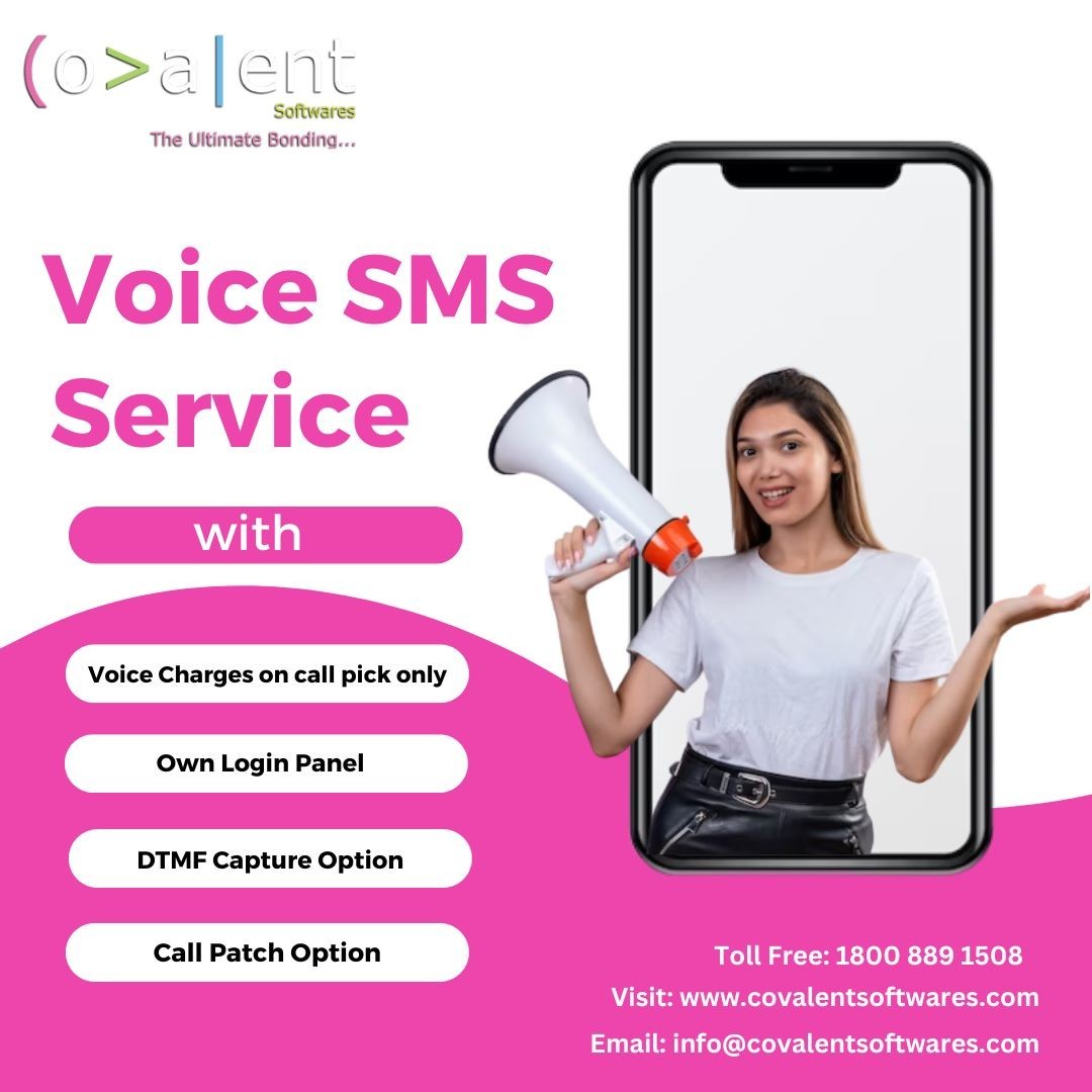 Voice SMS Provider in Ahmedabad  | Covalent Softwares