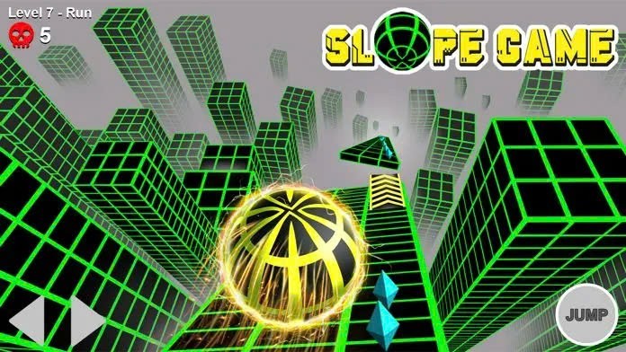 Falling for Fun: Mastering the Addictive Slope Game