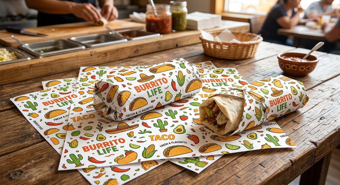 Custom Burrito Wrapping Paper: The Ultimate Guide