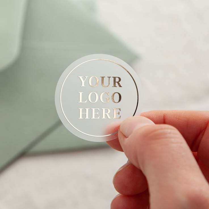 Custom Foil Stickers For Brand Packaging