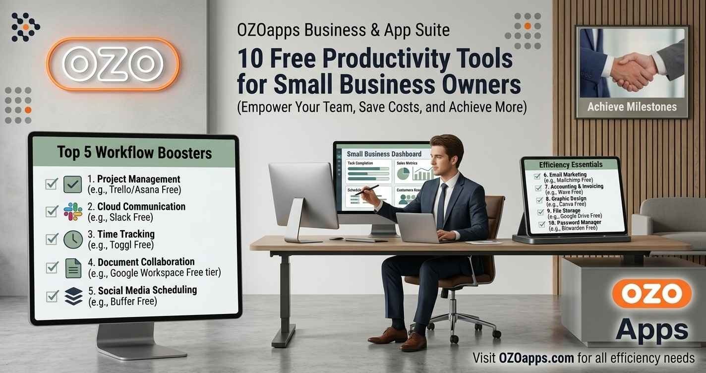 10 Free Productivity Tools for Small Business Owners