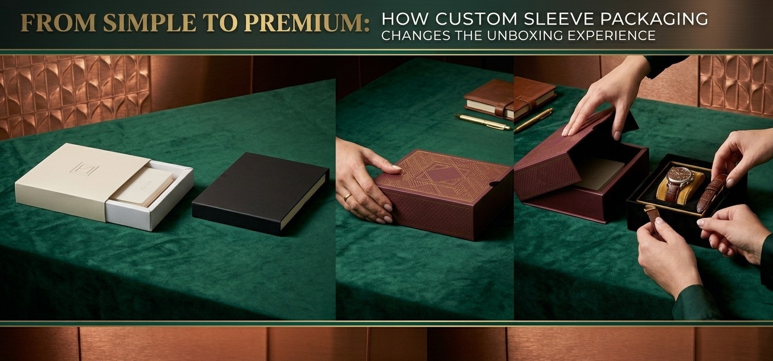 From Simple to Premium: How Custom Sleeve Packaging Changes the Unboxing Experience