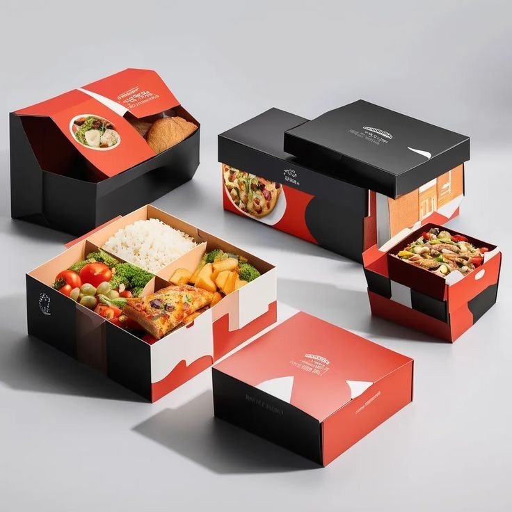 Premium Custom Food Boxes For Modern Cafes
